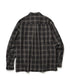 MR.OLIVE / TENCEL CHECK / SQUARE REGULAR COLLAR SHIRT / ミスターオリーブ テンセルチェック スクエアレギュラーカラーシャツ